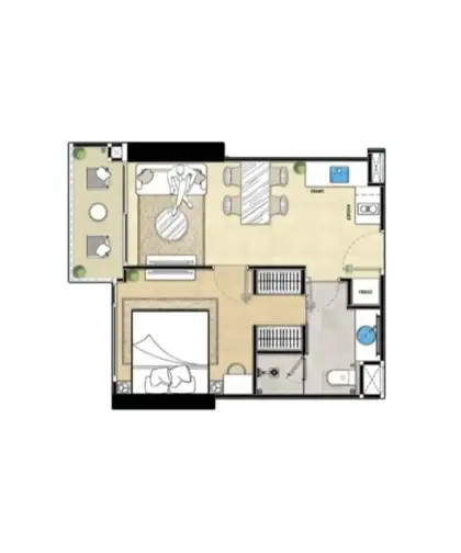 Riviera Malibu 1 Bedroom for sale