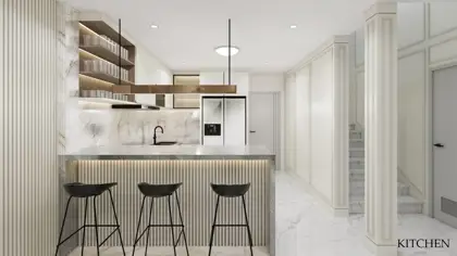 2-storey detached house Central Park4 for sale kitchen