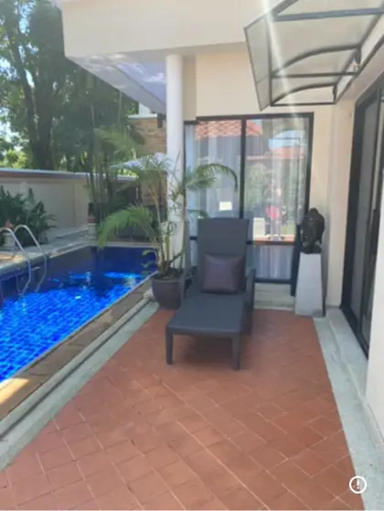 4 bed pool villa Angsana Village Resort Phuket Next to Boat Avenue and close to five star hotels like Banyan Tree and Angsana, Laguna