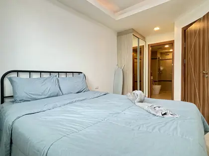 1 Bedroom  Size: 37 sq m  View: Garden View Condo in Pattaya for sale bedroom