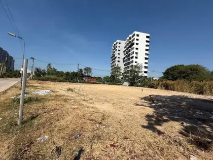 Land close to Jomtien Beach, 1476 sqm  For Sale