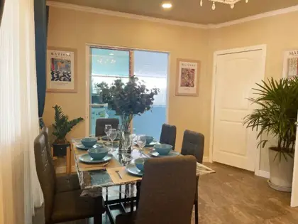 1 Storey House Fonthip Village 4 Bedroom house for sale Pattaya dining