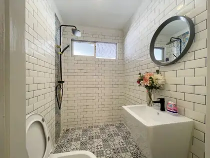 1 Storey House Fonthip Village 4 Bedroom house for sale Pattaya  bathroomm