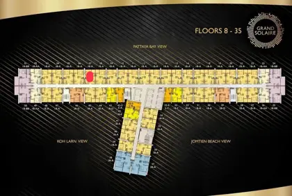 Grand Solaire 1 bedroom for sale
