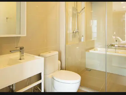 2 bed condo Situated in the prime location of Wong Amat Beach, the new beachfront condominium with an Infinity Sky Pool to feel part of the ocean .A Fitness Centre with a amazing views