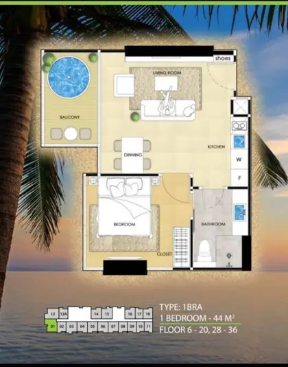 Riviera Ocean Drive - High Floor Corner Unit