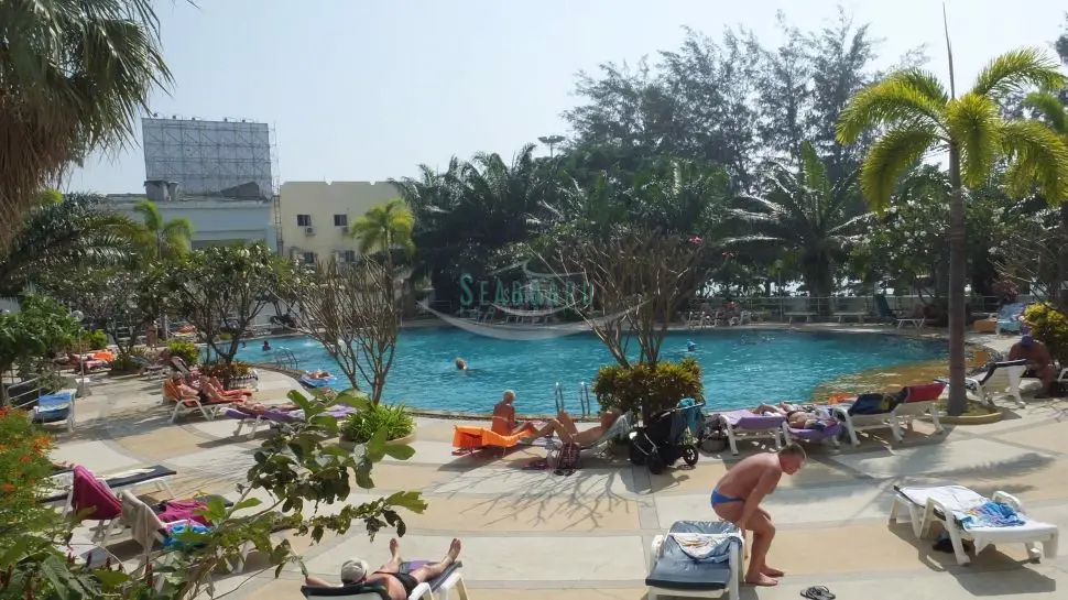 View Talay 7 Swimming pool Jomtien Beach