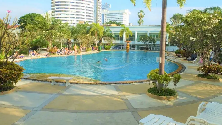 View Talay 7 Swimming pool Jomtien Beach