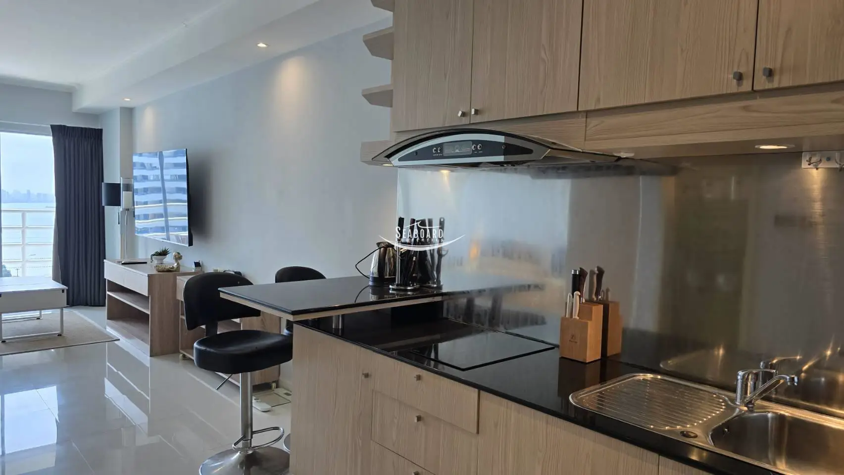 Kitchen in View Talay Condo 7