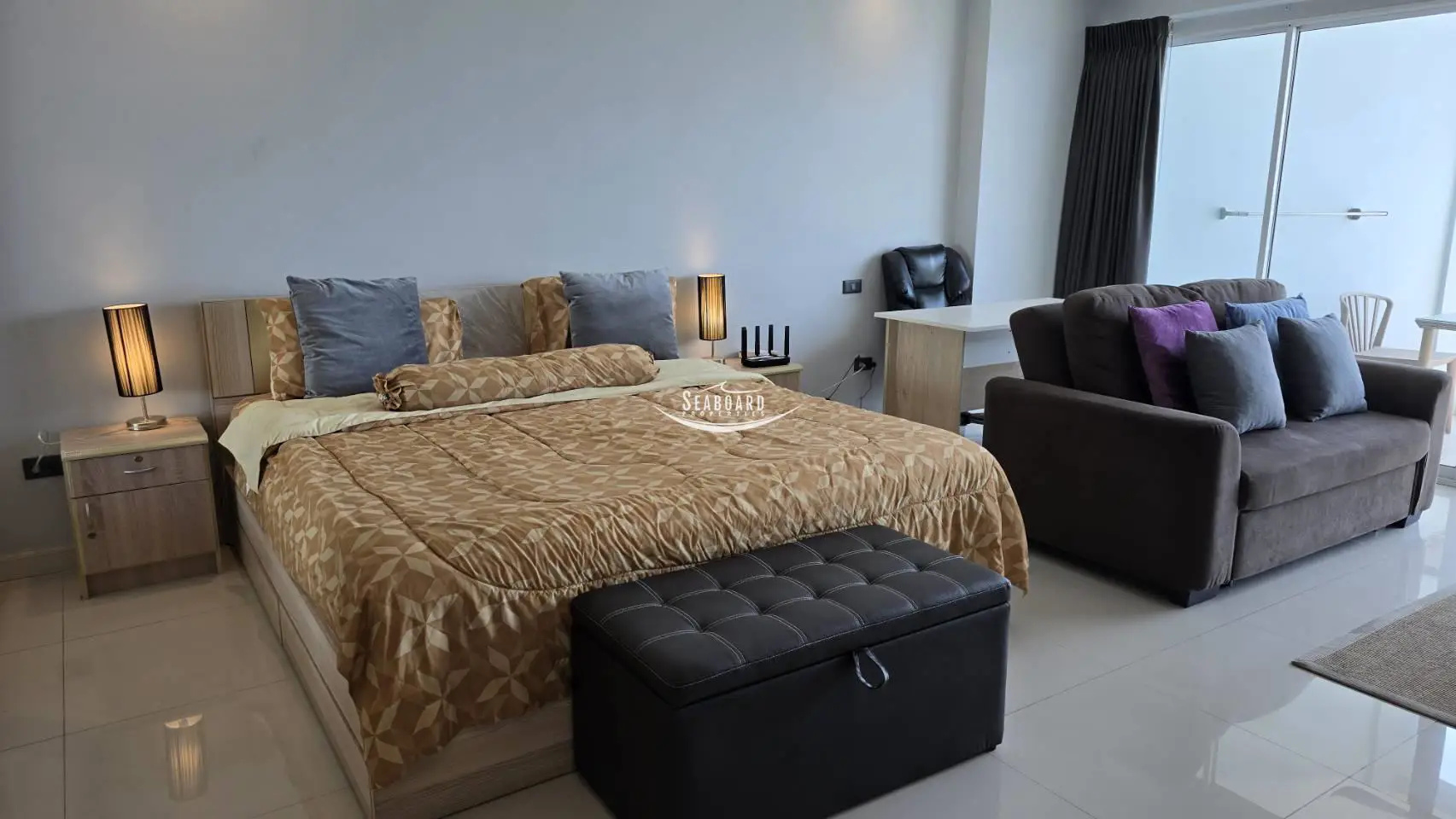 Studio room sea view in View Talay Condo 7