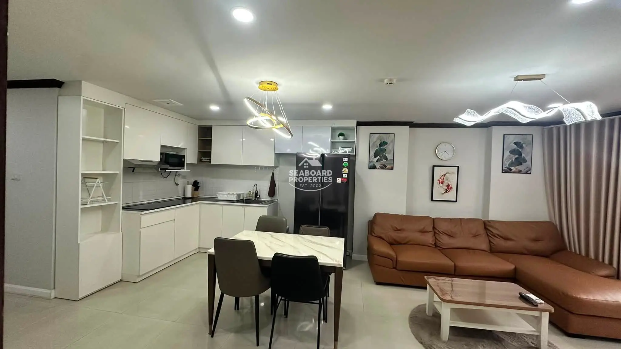 Royal Hill Resort - Living Area & Dining Space - Seaboard Properties Pattaya
