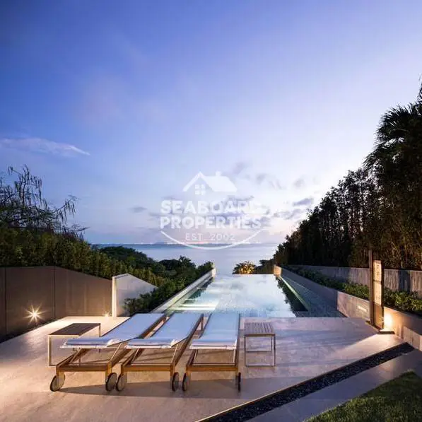 Baan Plai Haad Condominium Wongamat Rooftop Infinity Pool overlooking Pattaya Gulf by Seaboard Properties