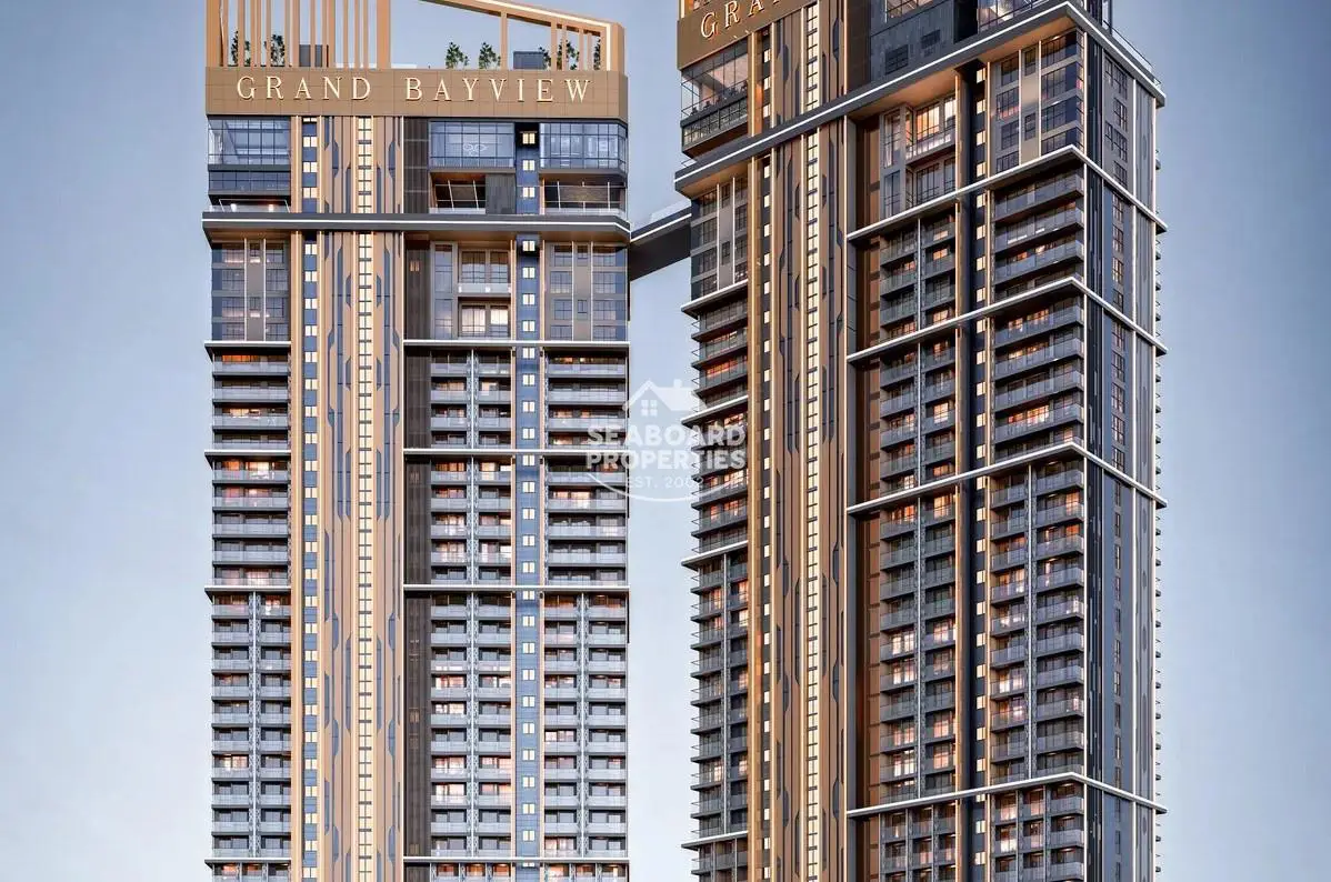 Grand Bay View Central Pattaya - Modern High-Rise Condominium Tower Exterior