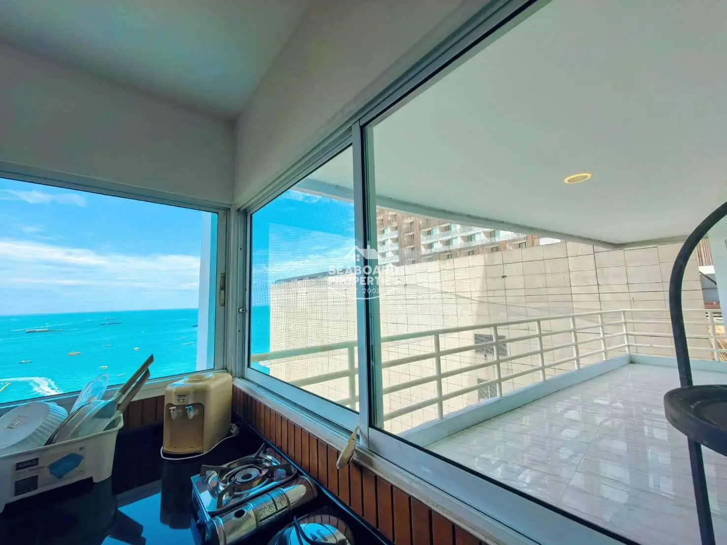 Sea View Kitchen Corner Unit View Talay 6
