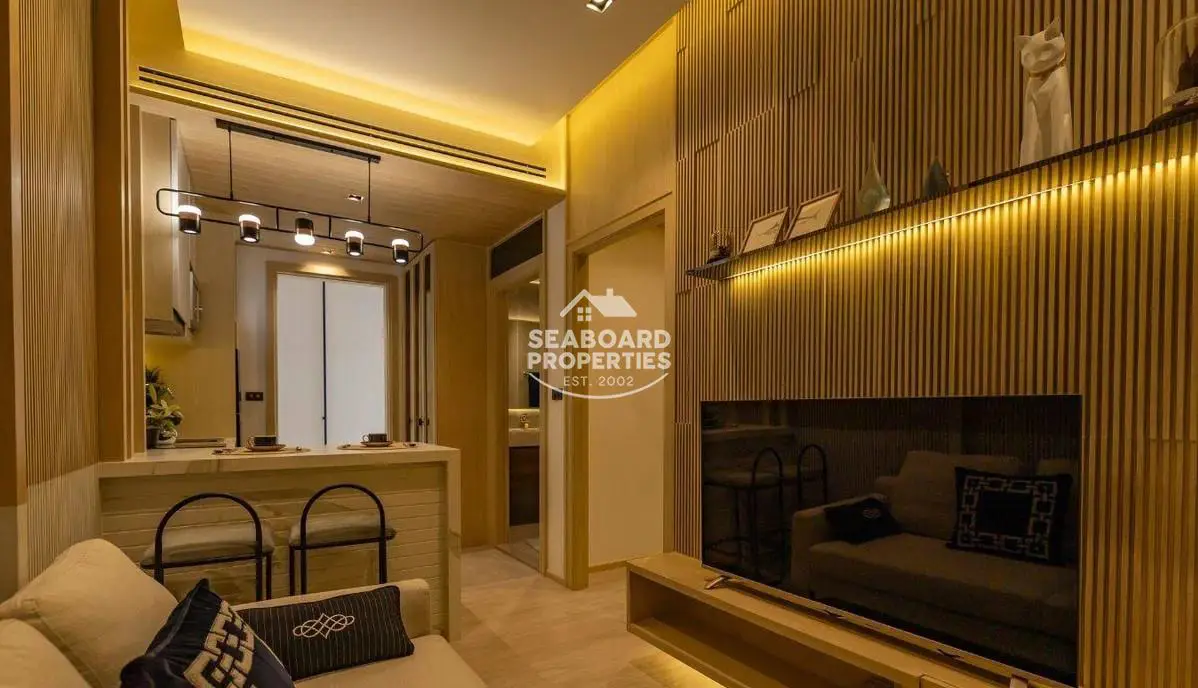 Skypark Lucean High-End Bedroom with Ambient Lighting