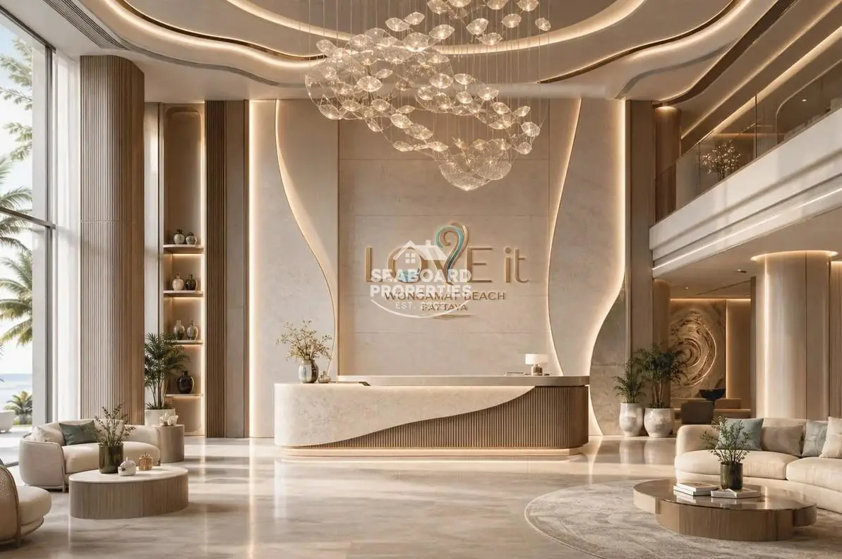 LOVE IT Wongamat - Grand Lobby Reception