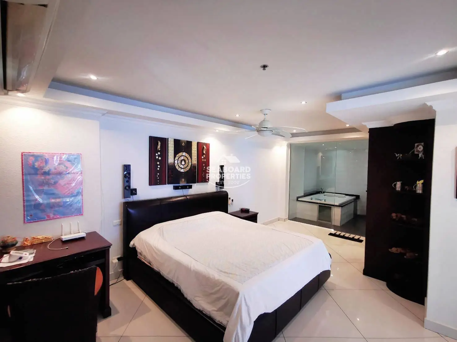 Master Bedroom in Corner Unit View Talay 6 Pattaya