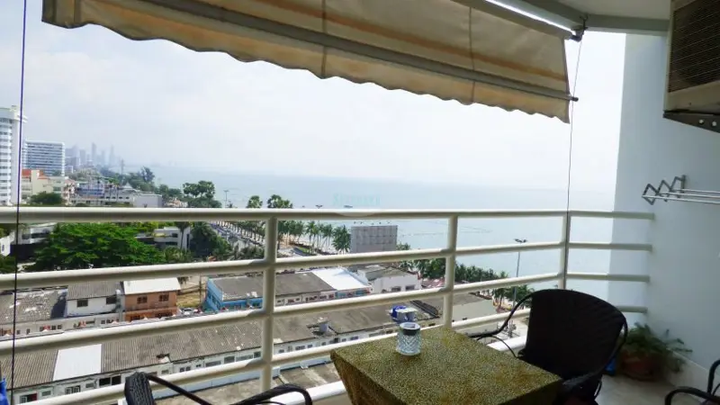 Seaview balcony View Talay Condo 7 Pattaya