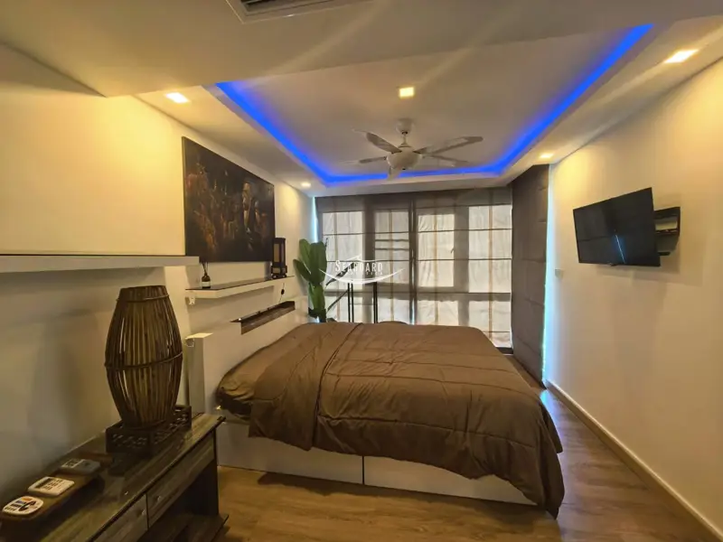 Cozy Master Bedroom with Ambience Lighting