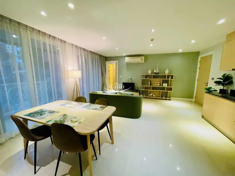Bright Living Area with Balcony Access