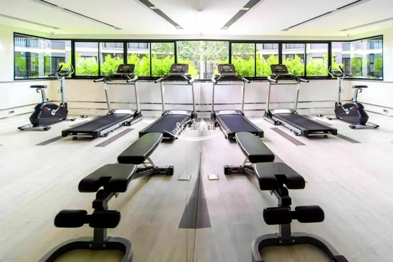 State-of-the-Art Fitness Center with Scenic Views