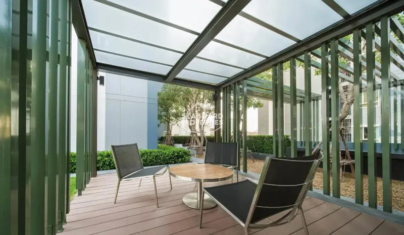 Centric Sea Pattaya Glass House Garden Lounge Area