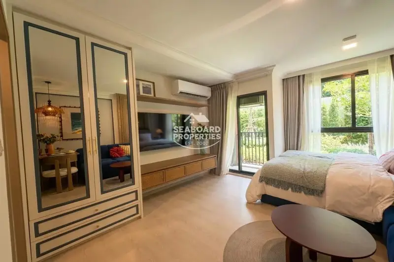 Dcondo Vite Pattaya - Bedroom & Living Space