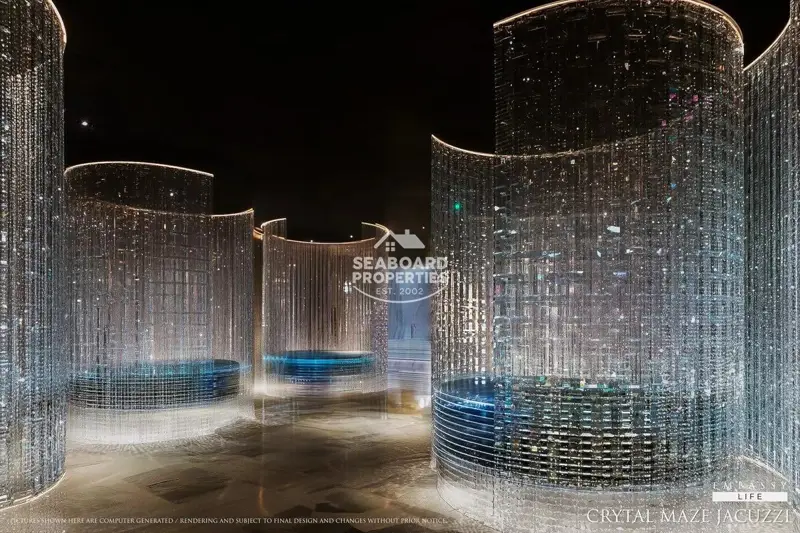 Embassy Life Condominium - Resort Pool Lounge & Water Feature