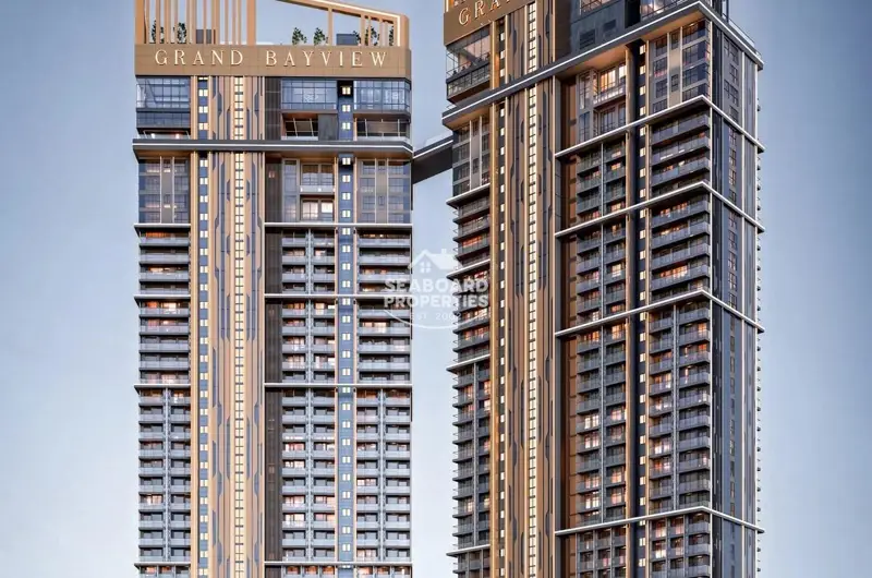 Grand Bay View Central Pattaya - Modern High-Rise Condominium Tower Exterior