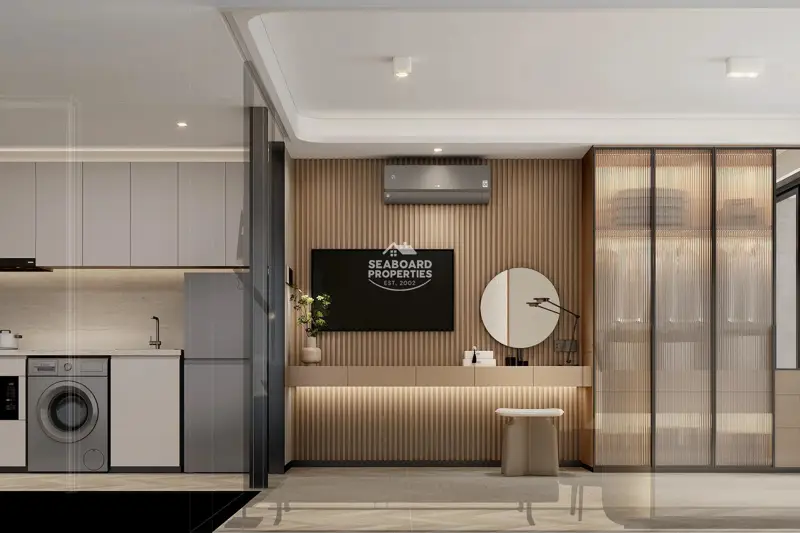 Level Pratumnak Pattaya - Modern European Kitchen & Dining Corner | Condo for Sale