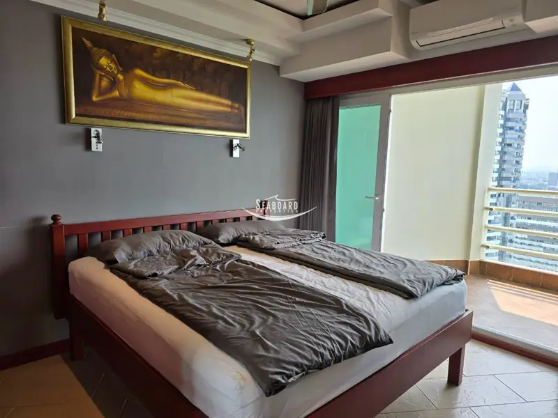 Bedroom in View Talay Condo 7