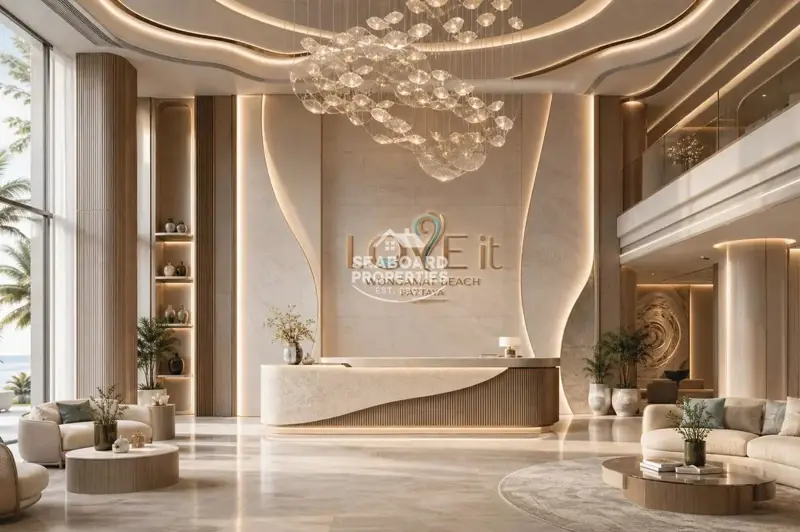 LOVE IT Wongamat - Grand Lobby Reception