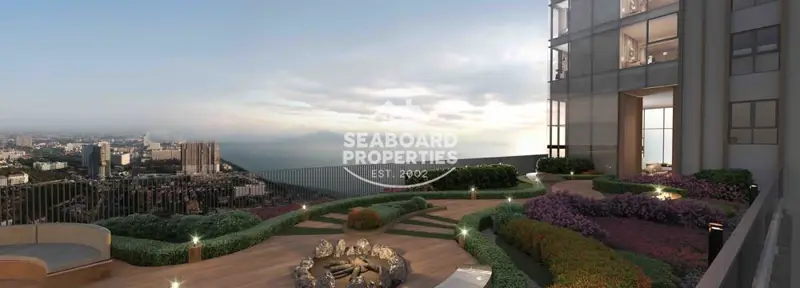 Skypark Lucean Panoramic Ocean & Landscape Terrace | Seaboard Properties Pattaya