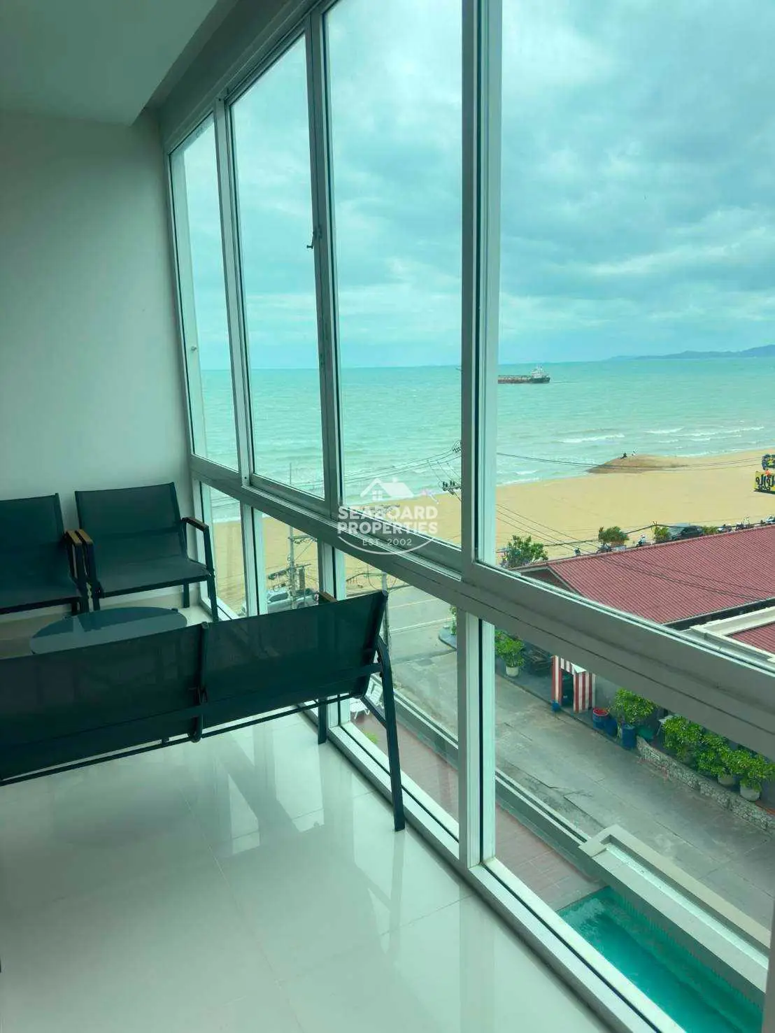 Musselena Condominium - Seaview Balcony Area