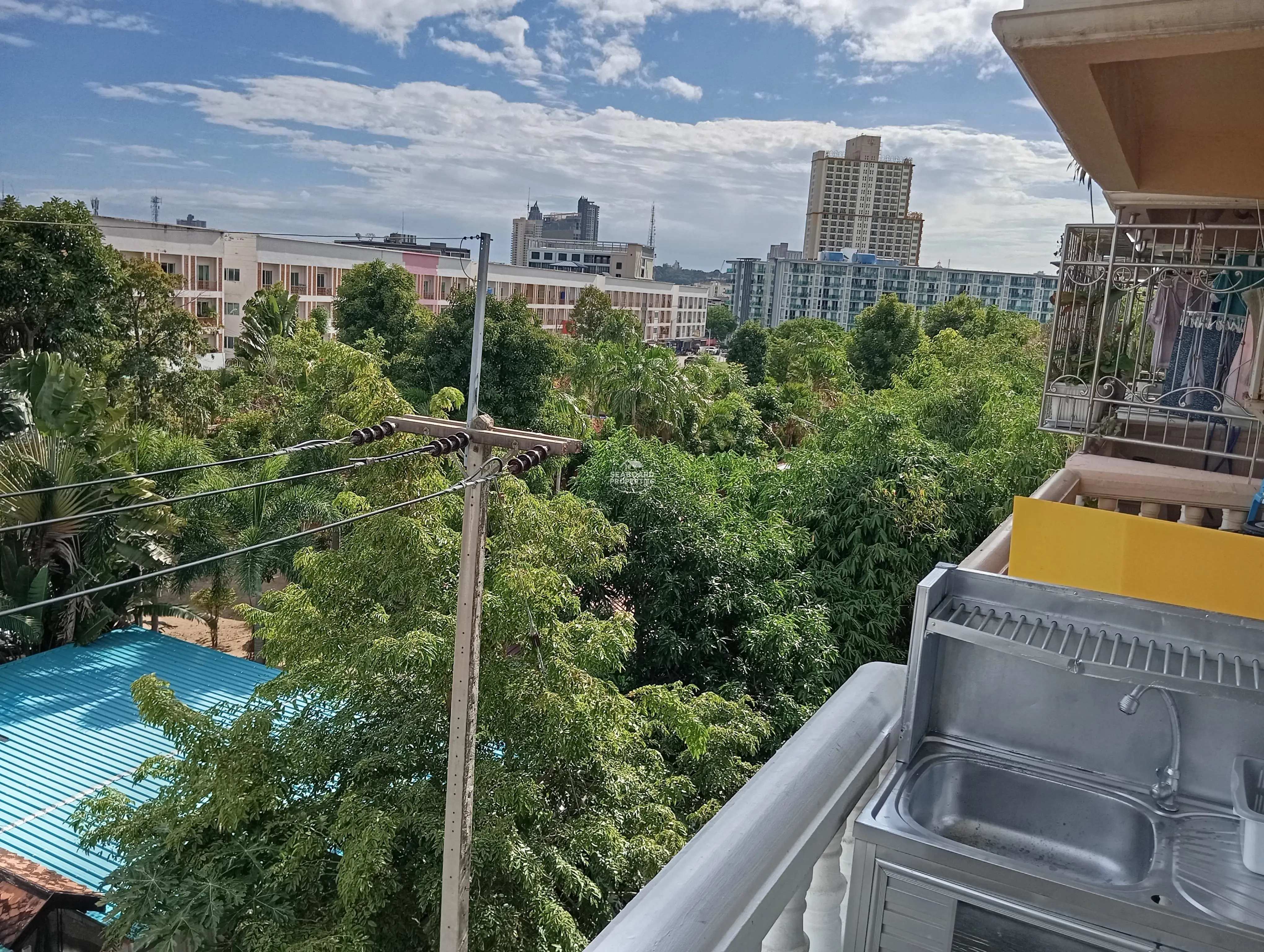 Nirun Grand Ville Condominium Balcony Pool View