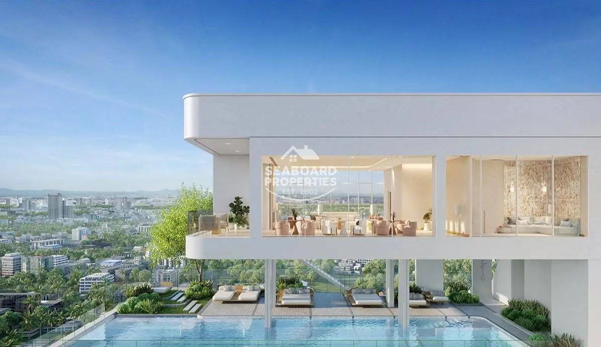 PTY Residence Condominium infinity swimming pool with ocean view