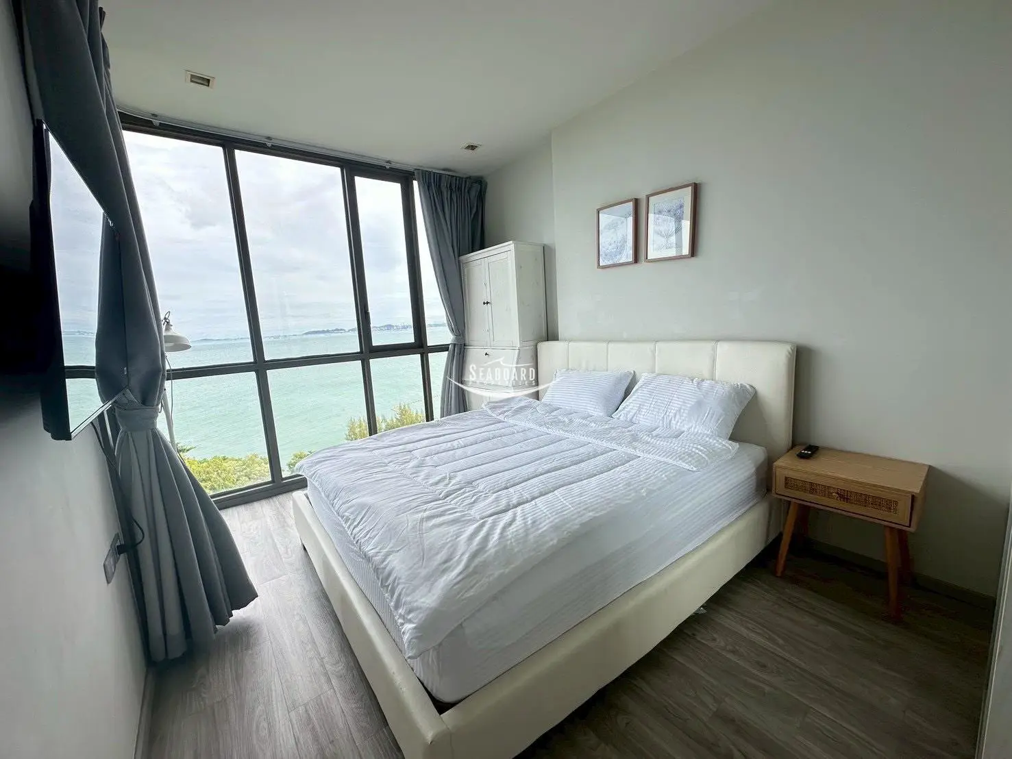 Baan Plai Haad Condominium for Rent and for Sale in Wong Amat Beach, Oceanview Bedroom