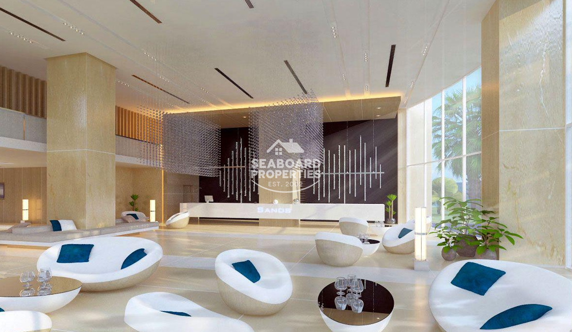 Sands Condominium - Double-Height Grand Lobby