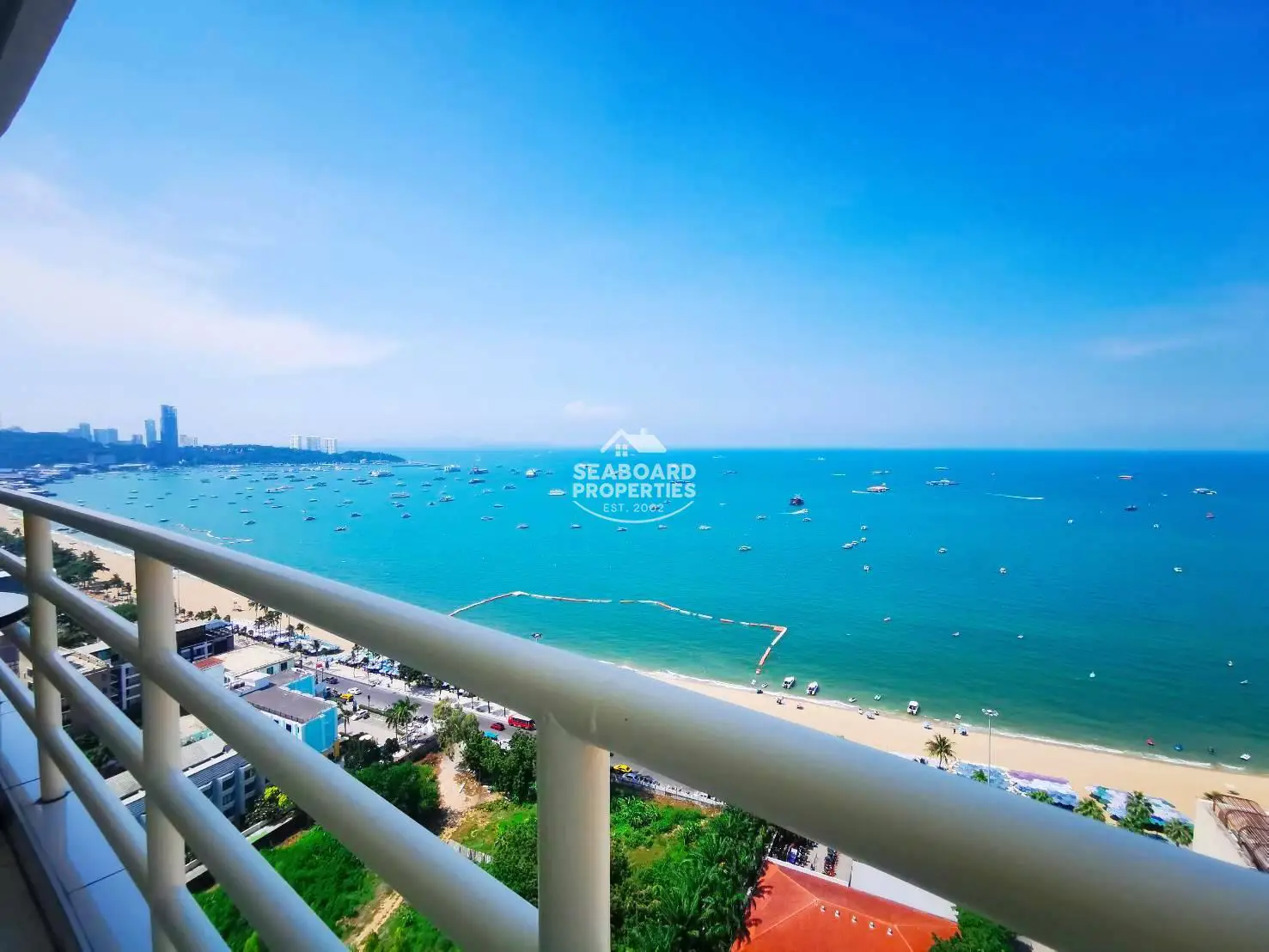 Panoramic Sea View Balcony at View Talay 6 Pattaya