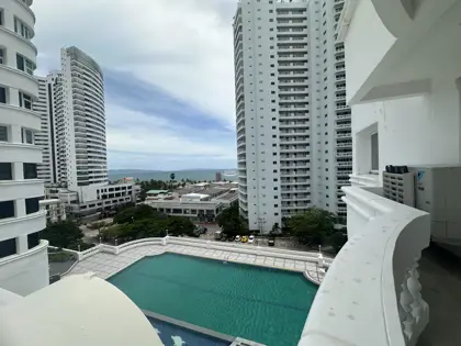 Seaview balcony  Jomtien Complex Condo
