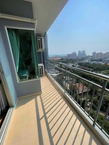 Private Balcony with Sweeping Scenic City Views
