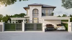 Rungsii Village House with Pool for Sale in East Pattaya