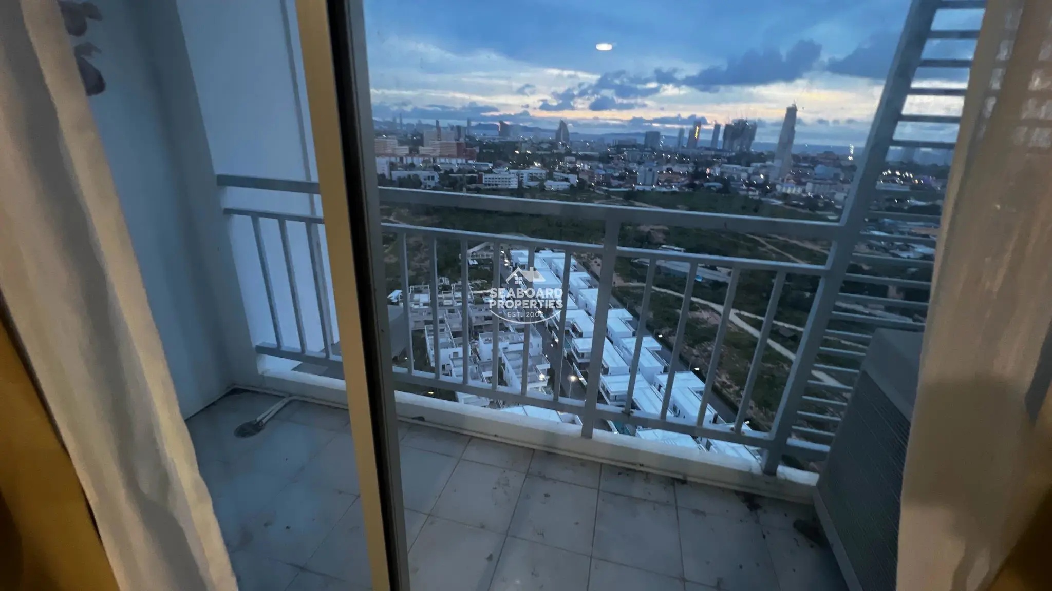Unicca Condominium Private Balcony with City View