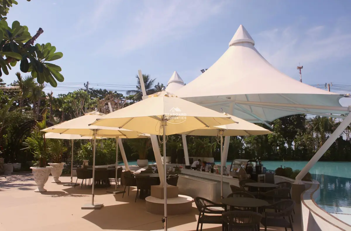 Copacabana Beach Condominium resort style pool area