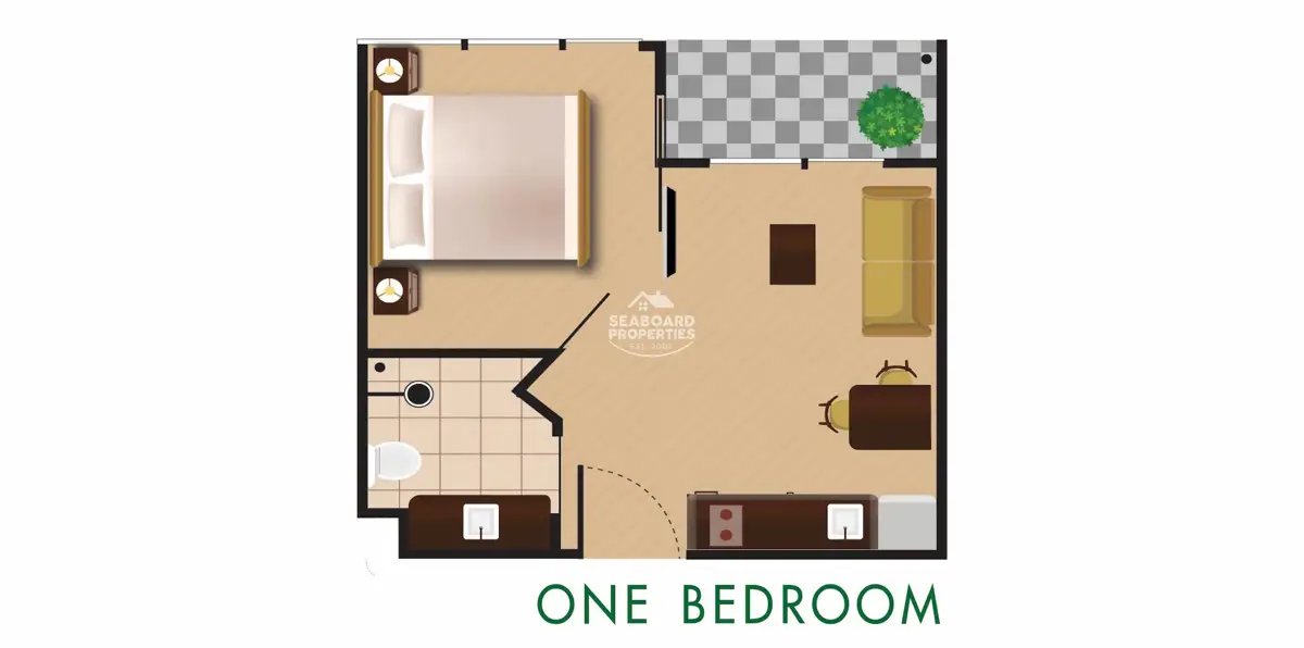 Harmonia City Garden 1 Bedroom for Sale in Pattaya