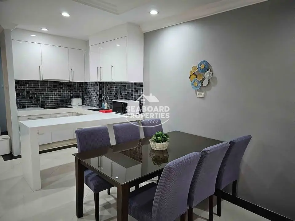 LK Legend Dining Area with Table Setup long term rental apartment