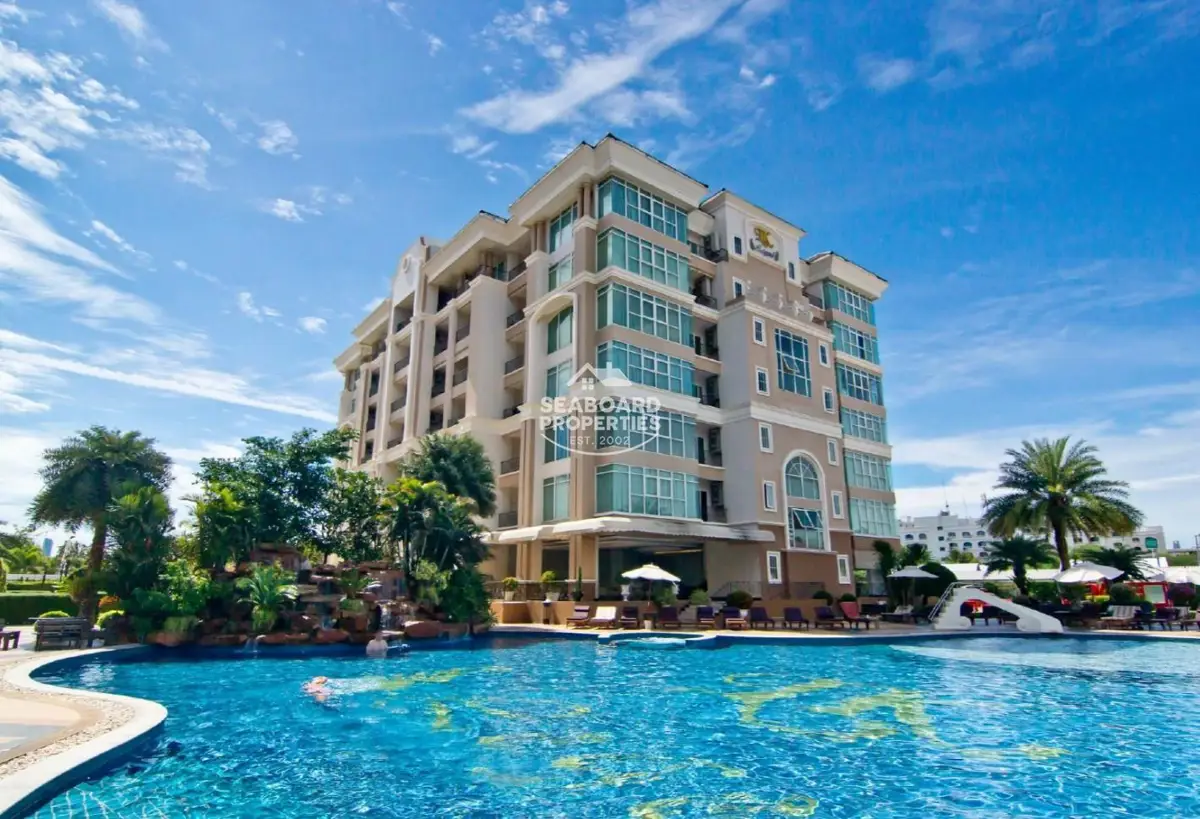 LK Legend Tropical Resort Grounds and Building by Seaboard Properties Pattaya
