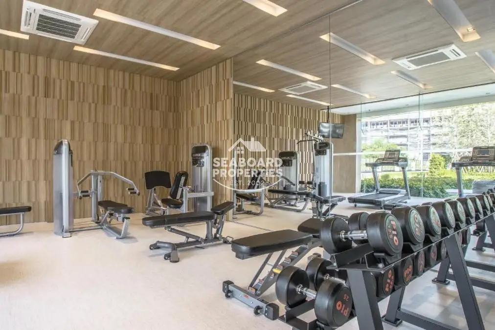 Veranda Residence Condominium fully equipped fitness center Na Jomtien