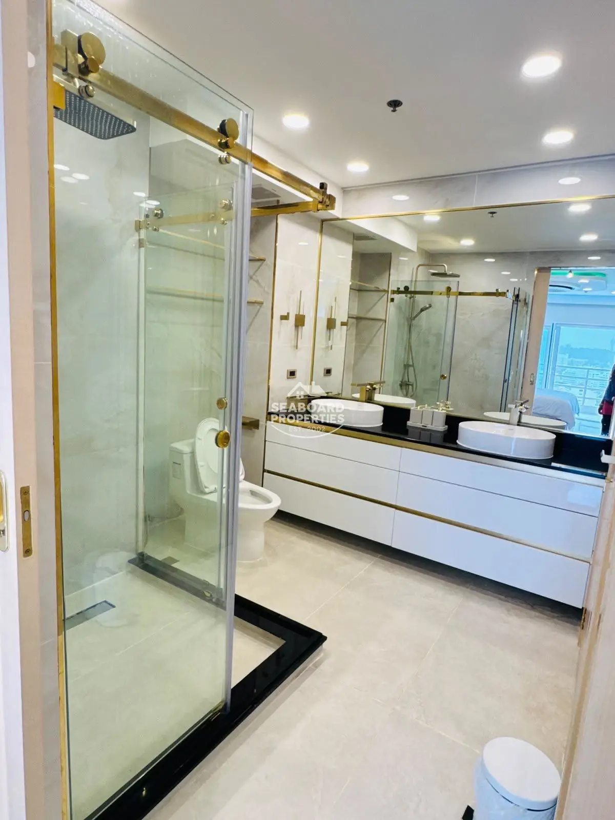 View Talay 6 – Luxury Renovated Bathroom with Double Vanity
