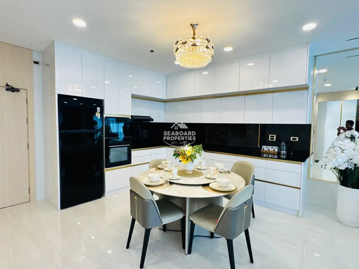 View Talay 6 – Modern European Kitchen and Dining Area